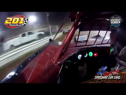 #73B Austin Mullet - Super Late Model - 201 Speedway 7-4-26 - In-Car Camera - dirt track racing video image