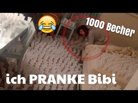 Ich PRANKE Bibi / 1000 Becher mit Wasser  - UCX71z-68tW3Pk5TW6EPKQgg