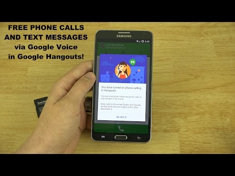 Google Voice Integration with Google Hangouts! (Make Free Phone Calls!) - UC7YzoWkkb6woYwCnbWLn3ZA