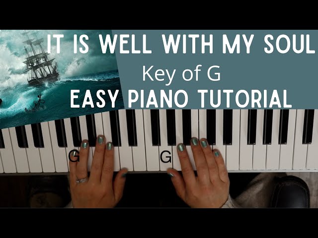 It Is Well With My Soul Sheet Music – Key of G