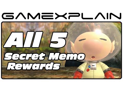 Pikmin 3 - All 5 Secret Memos Reward Video (Unlockable) - UCfAPTv1LgeEWevG8X_6PUOQ