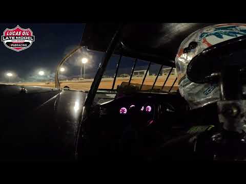 Lucas Oil Late Model Dirt Series | #111 - Max Blair - Hot Laps | Golden Isles Speedway - dirt track racing video image