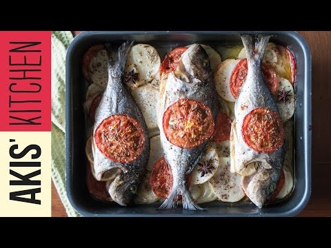 Baked Fish & Vegetables | Akis Kitchen - UCcbNHNmULeU1OoNylpPIRQQ