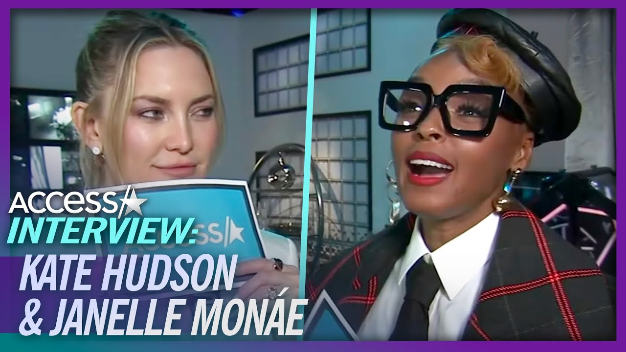 Kate Hudson & Janelle Monae INTERVIEW Each Other
