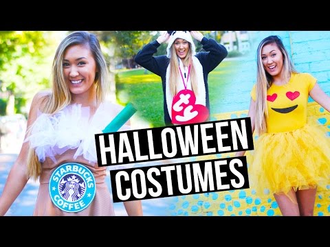 DIY HALLOWEEN COSTUMES FOR TEENS: Emoji, Starbucks + Beanie Baby - UCap97Ue8K_BpKlrvQRYd6JA