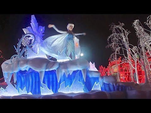 FULL Disneyland Christmas Fantasy Parade 2014 with Frozen Anna Elsa and Olaf - UCYdNtGaJkrtn04tmsmRrWlw