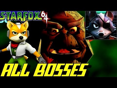 Star Fox 64 - All Bosses (No Damage) - UC-2wnBgTMRwgwkAkHq4V2rg