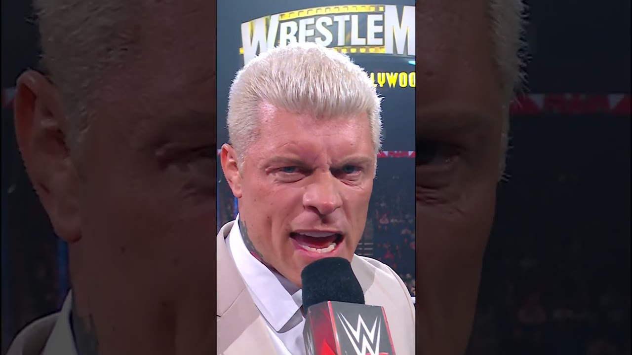 Cody Rhodes has set his eyes on Undisputed WWE Universal Champion 👀 #Short