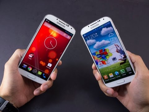 Samsung Galaxy S4 Google Play Edition vs Samsung Galaxy S4 - UCwPRdjbrlqTjWOl7ig9JLHg