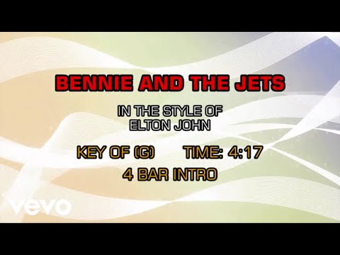 Elton John - Bennie And The Jets (Karaoke) - UCQHthJbbEt6osR39NsST13g