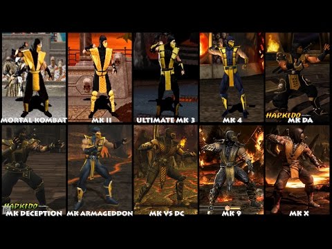 Mortal Kombat SCORPION Graphic Evolution 1992-2015 | ARCADE PSX PS2 XBOX PC | PC ULTRA - UCwGyYaPscnwhXEpNdQOuG4g