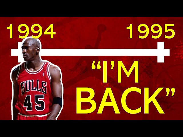 Michael Jordan’s Return to the NBA: A Timeline