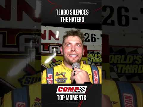 🏁 Terbo Silences the haters #CompTopMoments - dirt track racing video image