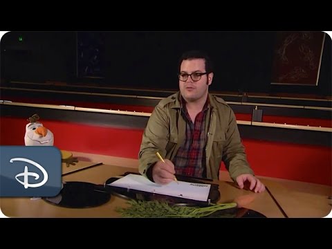 Voice of Olaf - Josh Gad - Learns How-To Draw Olaf | Disney's Frozen - UC1xwwLwm6WSMbUn_Tp597hQ