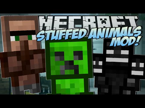 Minecraft | STUFFED ANIMALS MOD (Lucky Presents & Trayaurus Plushies!) | Mod Showcase - UCS5Oz6CHmeoF7vSad0qqXfw