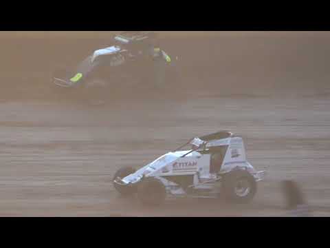 Traditional Sprint Feature - Cedar Lake Speedway 07/15/2023 - dirt track racing video image