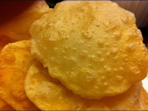 Puri / Poori - Indian Fried Puffed Bread - Breakfast Snacks Recipe - UCoq4cyttGVBzqB5oDtSQsBA