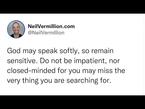 Engage With Me In Small, Yet Significant Moments - Daily Prophetic Word