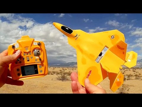 Macfree Brushless MCF2201 Micro F-22 Warbird RC Airplane Review - UC90A4JdsSoFm1Okfu0DHTuQ