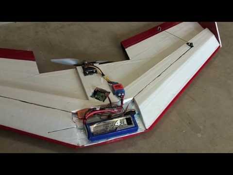Maiden flight 47" flying wing - UCttnTliST-PRyEee5ogVOOQ