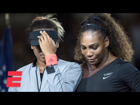 [FULL] 2018 US Open trophy ceremony with Serena Williams and Naomi Osaka | ESPN - UCiWLfSweyRNmLpgEHekhoAg