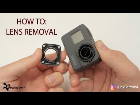 GoPro Hero5 Black Lens Removal - GoPro Tip #578 - UCTs-d2DgyuJVRICivxe2Ktg