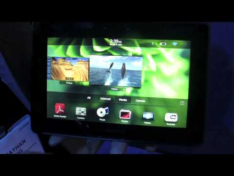 CES 2011 - BlackBerry Playbook Tablet OS Demo - UCO2x-p9gg9TLKneXlibGR7w