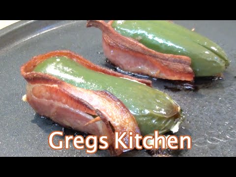 BACON WRAPPED JALAPENO POPPERS - Greg's Kitchen - UCGXHiIMcPZ9IQNwmJOv12dQ