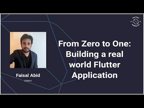 From Zero to One – Building a real world Flutter Application (Dart Conference 2018) - UC_x5XG1OV2P6uZZ5FSM9Ttw