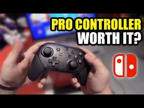 Is The NINTENDO SWITCH Pro Controller Worth it? - UCppifd6qgT-5akRcNXeL2rw
