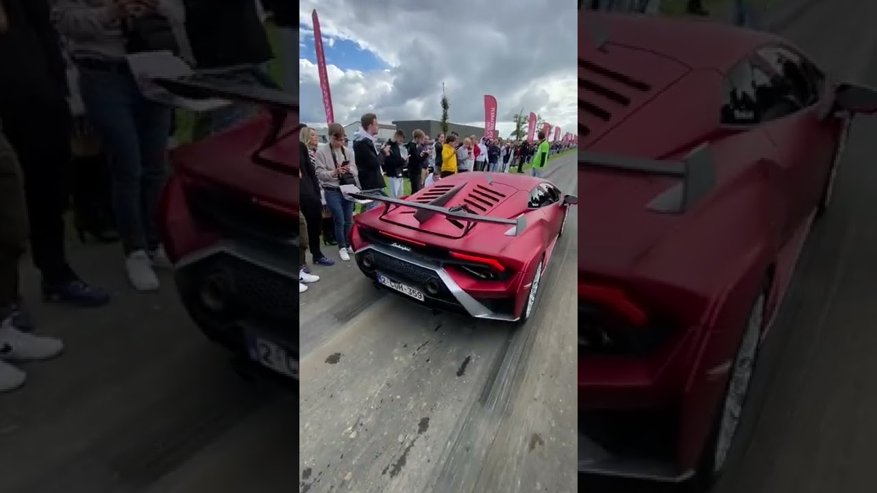 Lamborghini Huracán STO Taking Off 🚀