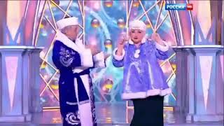 Елена Степаненко и Евгений Петросян - "Ой, снег, снежок"