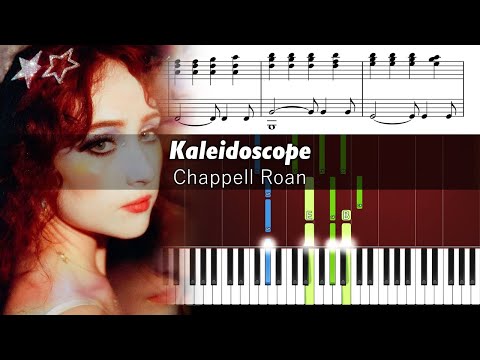 Chappell Roan - Kaleidoscope - Accurate Piano Tutorial with Sheet Music