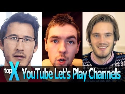 Top 10 Let's Play YouTube Channels - TopX Ep. 2 - UCaWd5_7JhbQBe4dknZhsHJg