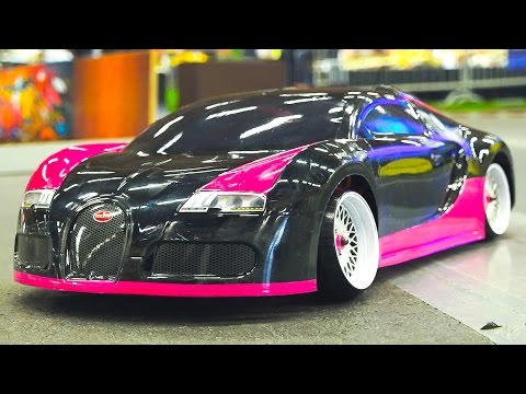 RC DRIFT CAR RACE MODEL BUGATTI VEYRON IN AWESOME ACTION!!*RC CAR BUGATTI - UCOM2W7YxiXPtKobhrYasZDg