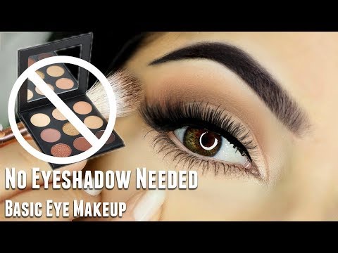 Beginners Eye Makeup Tutorial | WITHOUT using Eyeshadow | Basic Eye Makeup Look - UC-1-zPmT368J8JRbsK_1keA