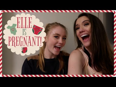 ELLE'S BABY ANNOUNCEMENT! The hardest secret we've ever had to keep! VLOGMAS Day 22 - UC48DOiEvCDu3sThBijwkQ1A