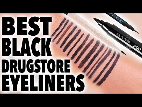 BEST BLACK DRUGSTORE EYELINERS - UC4qk9TtGhBKCkoWz5qGJcGg