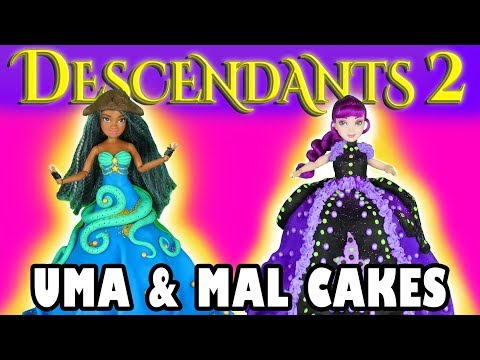 Uma and Mal Cakes Descendants 2. Totally TV - UCPOIFuct7fjWKkiDRTNJqrg