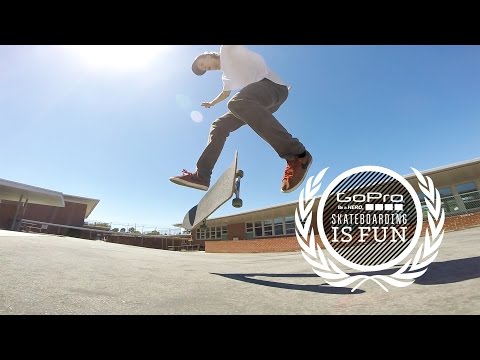 GoPro: Schoolyard Line with Damien and Shaun - SkateboardingIsFun powered by The Berrics - UCqhnX4jA0A5paNd1v-zEysw