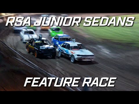 RSA Junior Sedans: A-Main - Grafton Speedway - 28.12.2021 - dirt track racing video image