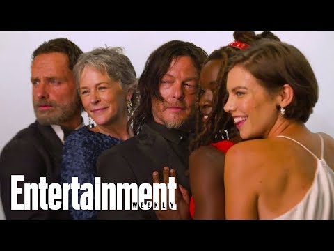 Dead & Loving It! 'The Walking Dead' Celebrates 100 Episodes | Cover Shoot | Entertainment Weekly - UClWCQNaggkMW7SDtS3BkEBg