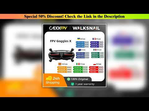 First Look CADDXFPV Walksnail Avatar HD Goggles X 5.8GHz Steadyview Receiver Head Tracker 1920*1080 - UCyFwPpDWu3_8aU7TpOTZGHA