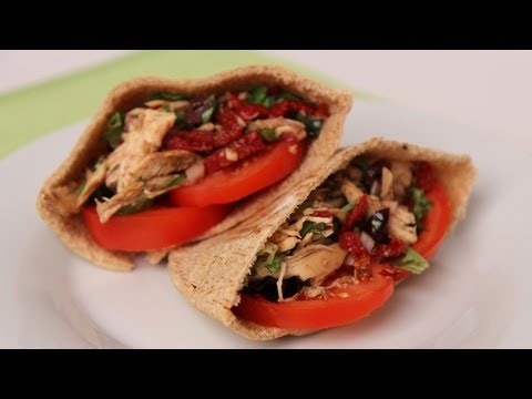 Chicken Pita Sandwich - Laura Vitale - Laura in the Kitchen Episode 446 - UCNbngWUqL2eqRw12yAwcICg