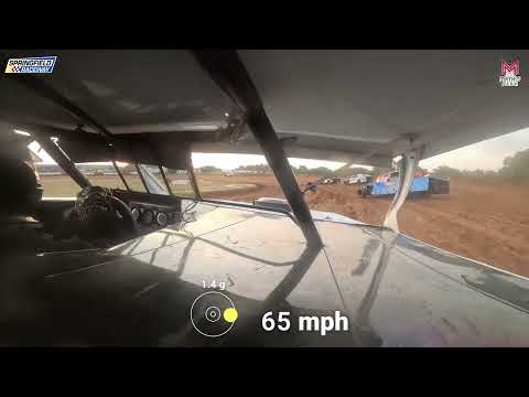 #21K Sam Keller - MW Mod - 8-9-2025 Springfield Raceway - In Car Camera - dirt track racing video image
