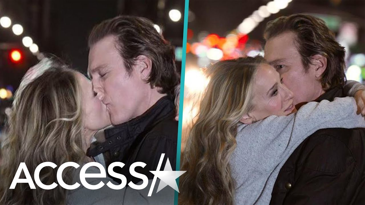 Sarah Jessica Parker & John Corbett KISS As Carrie & Aidan In STEAMY New Pics