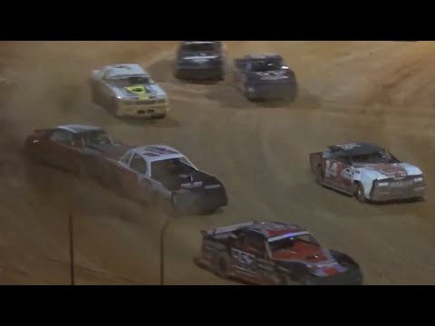 Stock V8 at Lavonia Speedway 8/9/2024 - dirt track racing video image