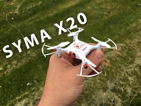 SYMA X20 WHITE Quadcopter Unboxing and Review - UCLqx43LM26ksQ_THrEZ7AcQ