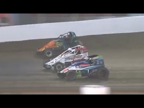 HIGHLIGHTS: USAC East Coast Sprint Cars | Bridgeport Motorsports Park | 4/2/2022 - dirt track racing video image