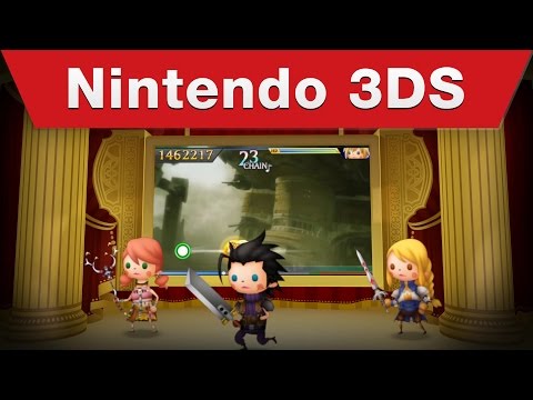 Nintendo 3DS - Theatrhythm Final Fantasy: Curtain Call Launch Trailer - UCGIY_O-8vW4rfX98KlMkvRg